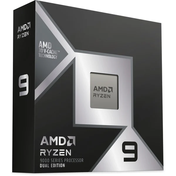 AMD Ryzen 9 9950X3D2 Dual Edition, 4,3 GHz (5,6 GHz Turbo Boost) socket AM5 processor