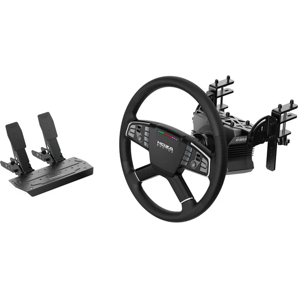 MOZA Trucking bundel (Zwart, Basis, stuur en pedalen)