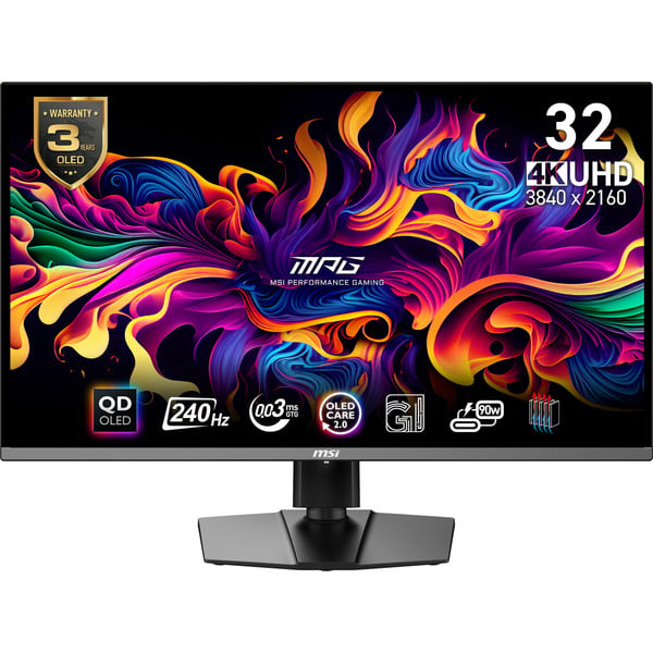 MSI MPG 321URX QD-OLED 31,5" 4K UHD gaming monitor